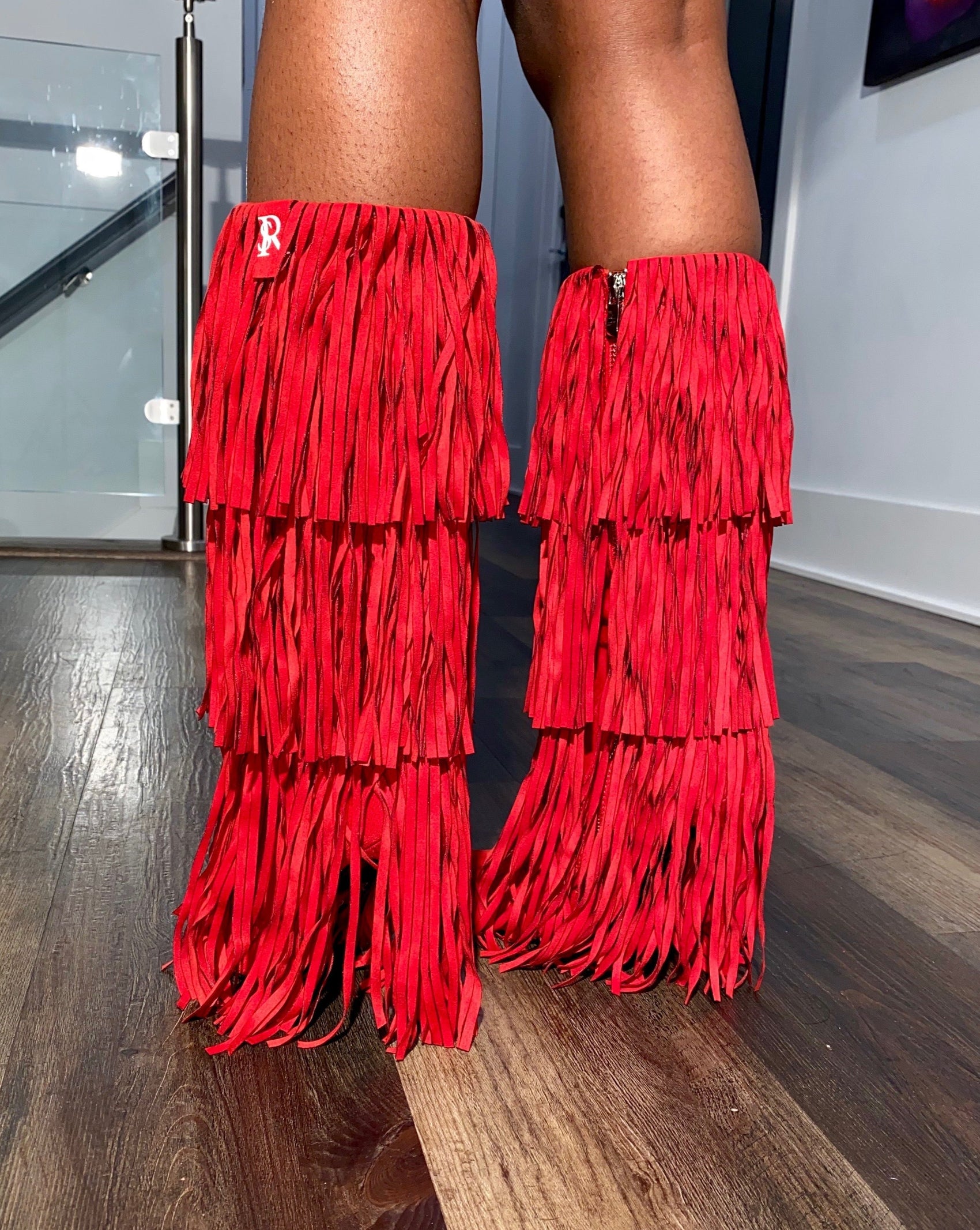 Reverse Cowgirl Fringe Boots - SHOP SO REAL 